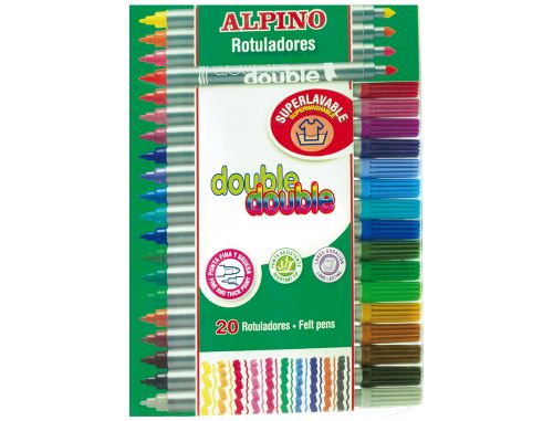 Marcador alpino double 20 unidades , Alpino , 36320 , 8413240609346